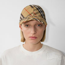 Casquette de baseball en sergé Check EKD
