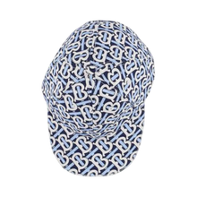 Casquette Burberry bleu et blanche