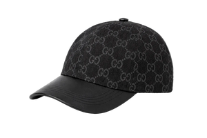 CASQUETTE EN TOILE GG Dubai Noir