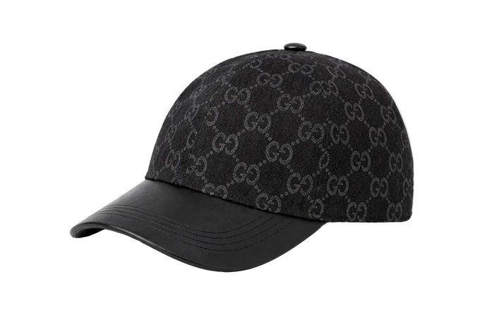 CASQUETTE EN TOILE GG Dubai Noir