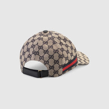 CASQUETTE EN TOILE ORIGINAL GG AVEC BANDE rouge