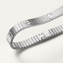 Bracelet Cartier souple en argent