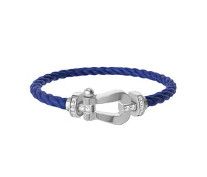 ￼Bracelet Fred Bleu et argenté