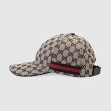 CASQUETTE EN TOILE ORIGINAL GG AVEC BANDE rouge