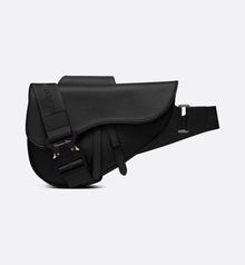 Sacoche Banane Dior Noir en cuir