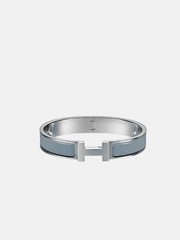 Bracelet Hermès gris et argenté