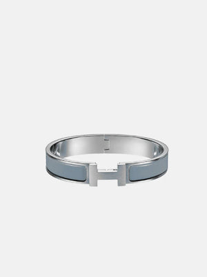 Bracelet Hermès gris et argenté