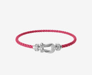 Bracelet Fred Rose et argenté