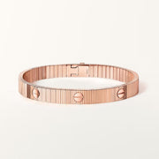 Bracelet Cartier souple en or rose